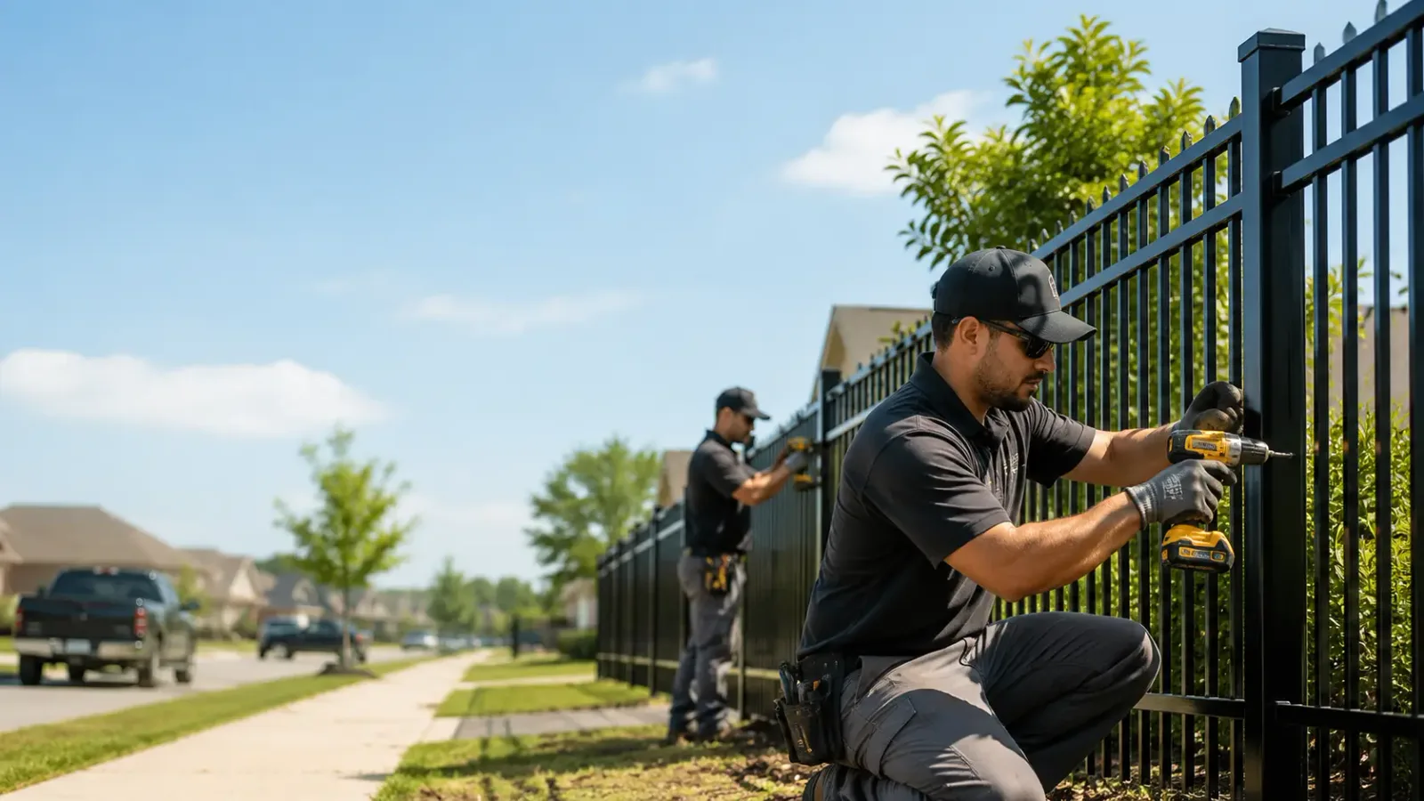 Metal Fence Installation in Claremont, NC